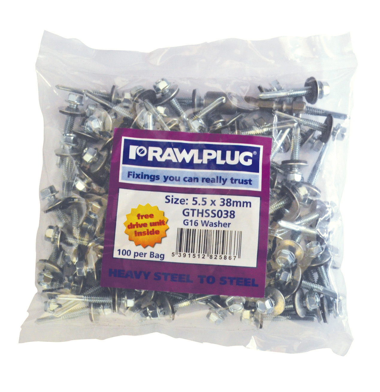 Commons Hardware Tex Screw Heavy Steel to Steel